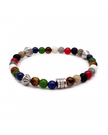 BRACELET HOMME LUXE AGATE...