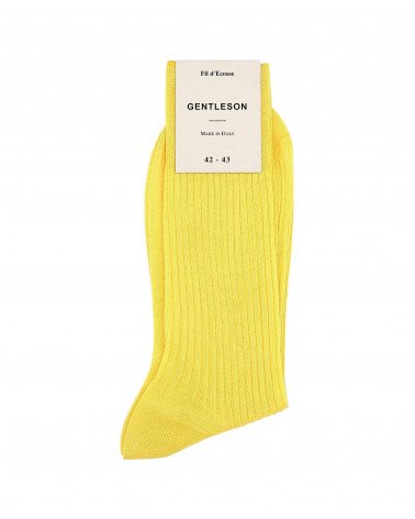 CHAUSSETTES JAUNE HOMME...